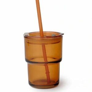 Target glass coffee mug (Amber)